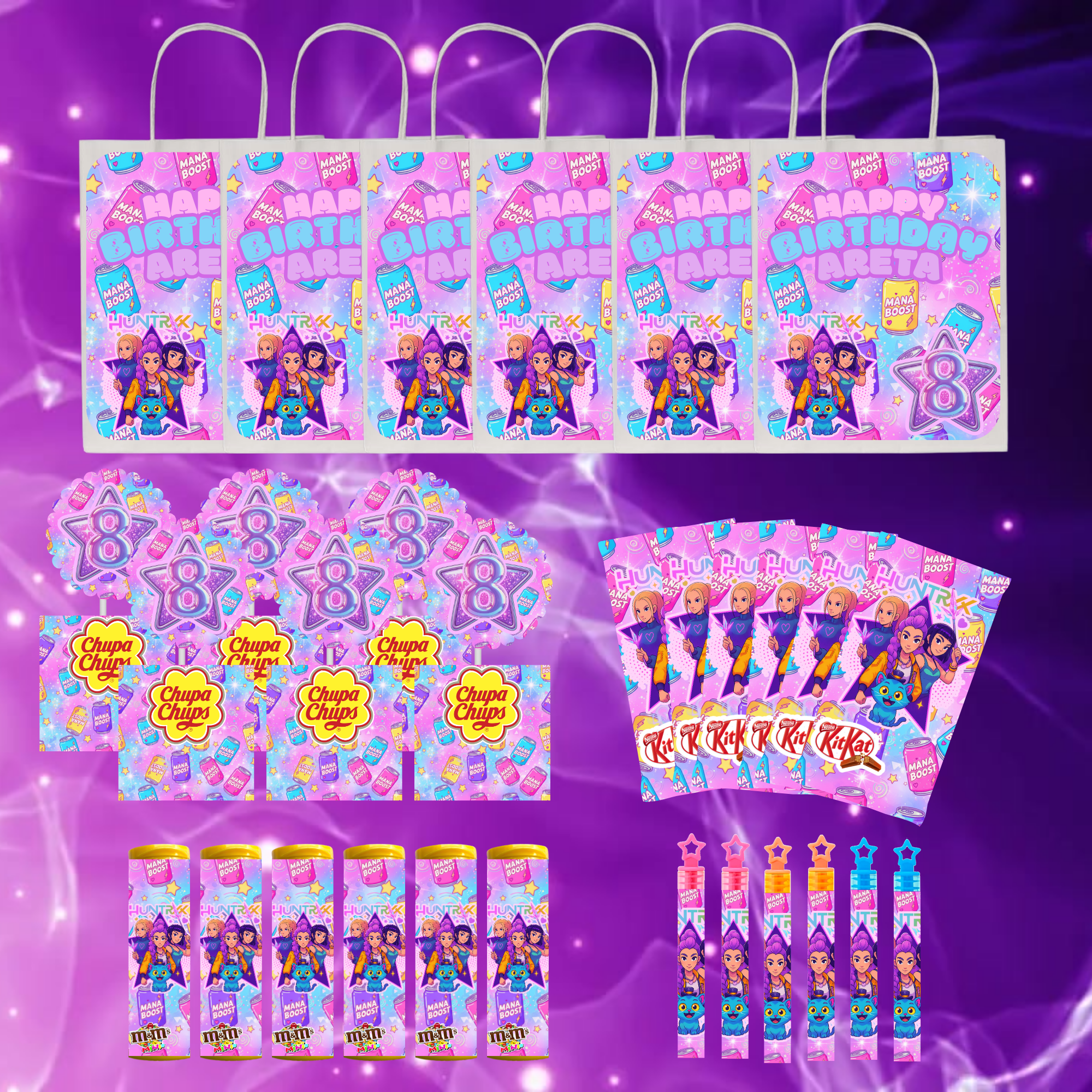 Theme inspired Mini Celebration Pack (Party Bag)